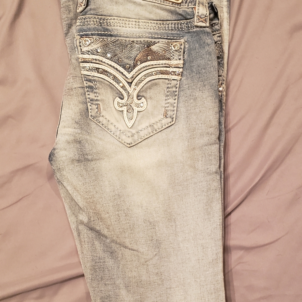 Rock Revival Brunella Boot Stretch Jean, Size 26